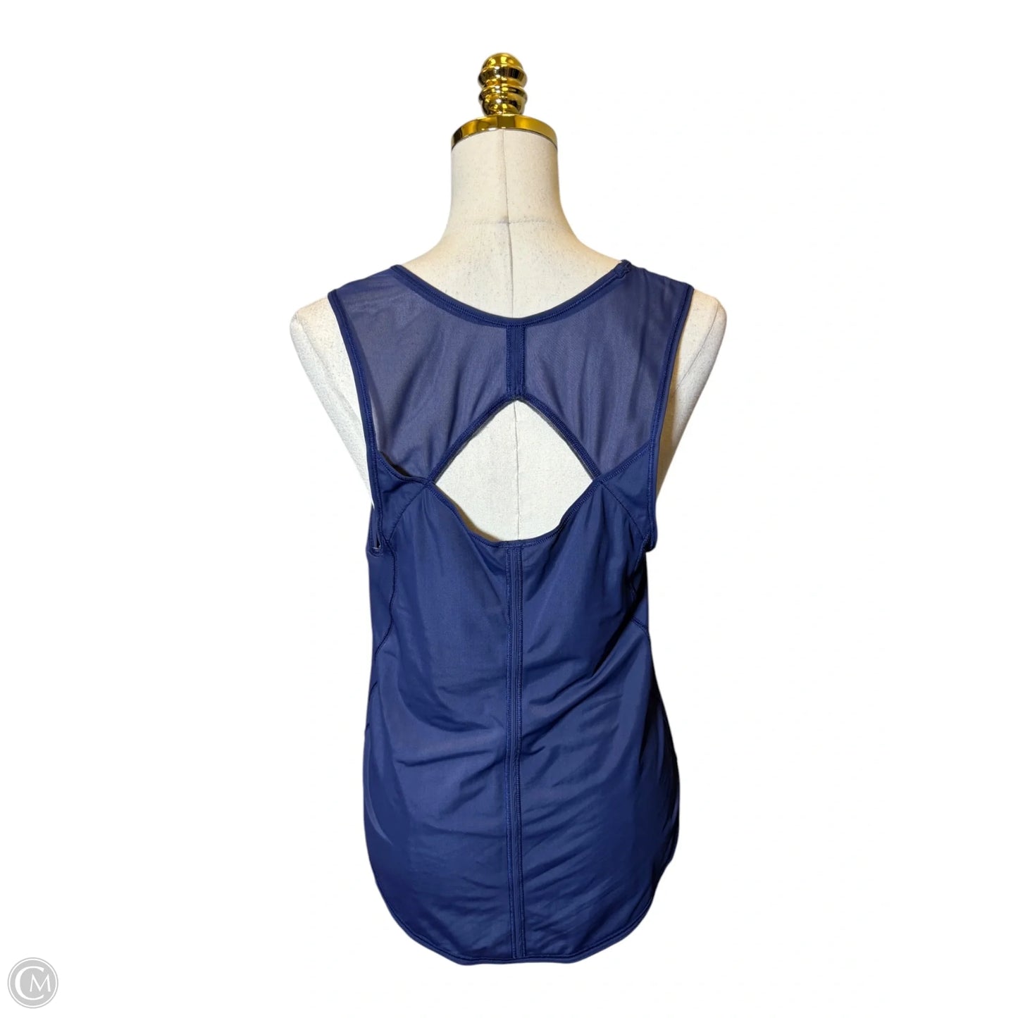 Athletic Tank Top By Lululemon In Navy, Size: L