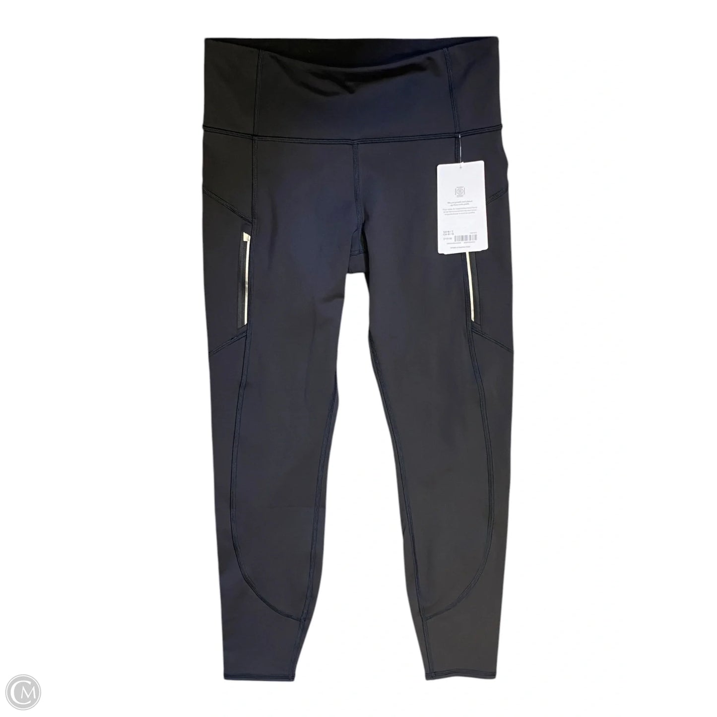 Athletic Leggings By Athleta In Black, Size: M