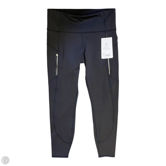 Athletic Leggings By Athleta In Black, Size: M