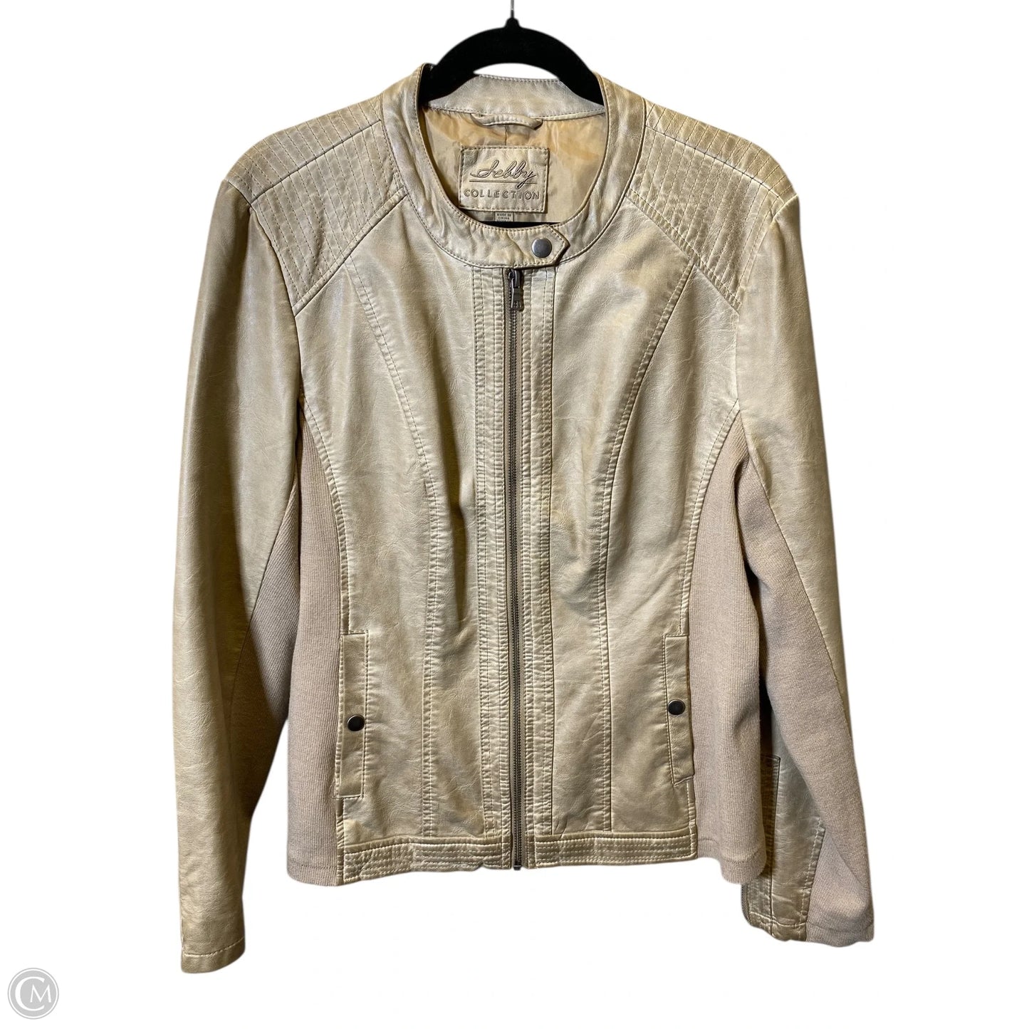 Jacket Other By Clothes Mentor In Tan, Size: Xl