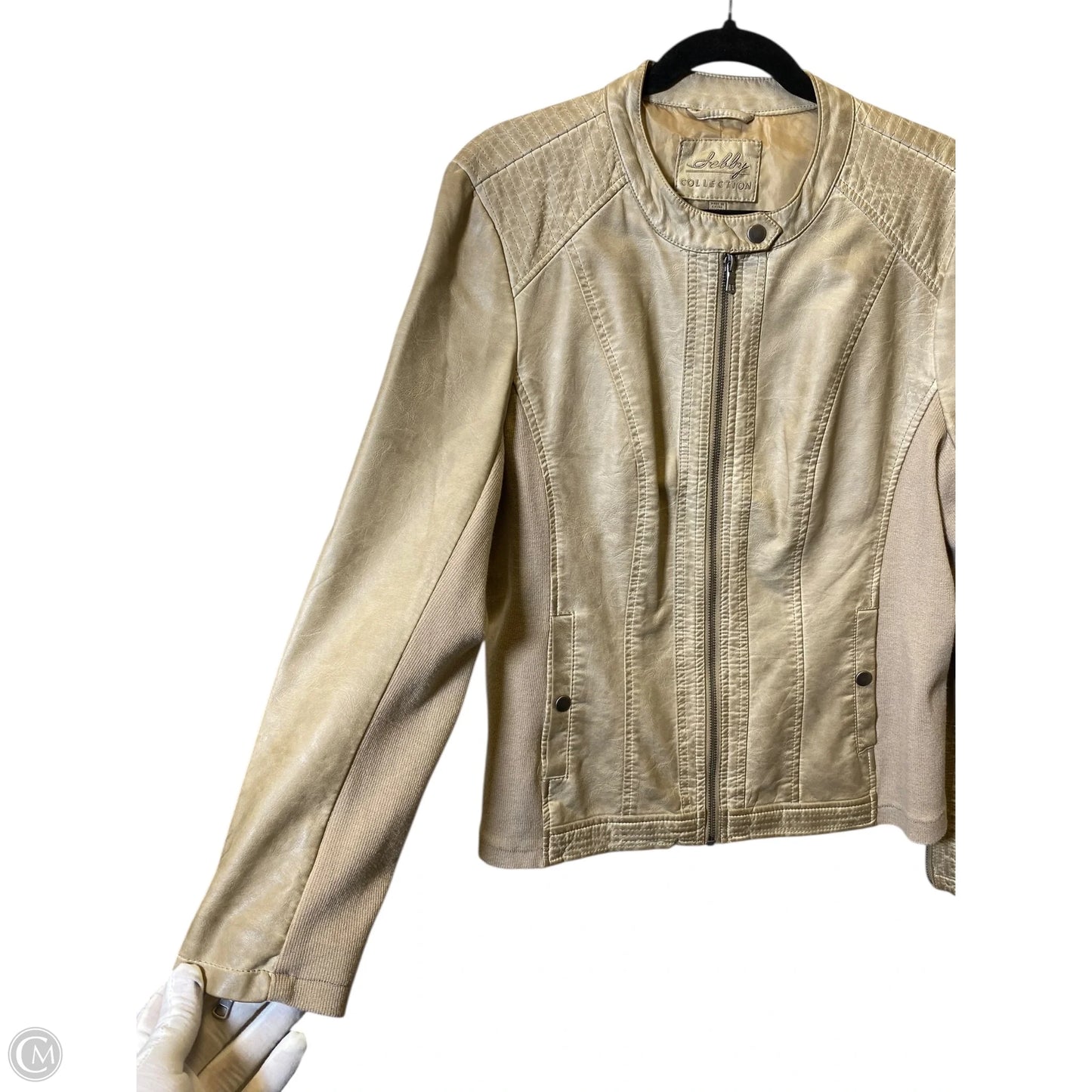 Jacket Other By Clothes Mentor In Tan, Size: Xl