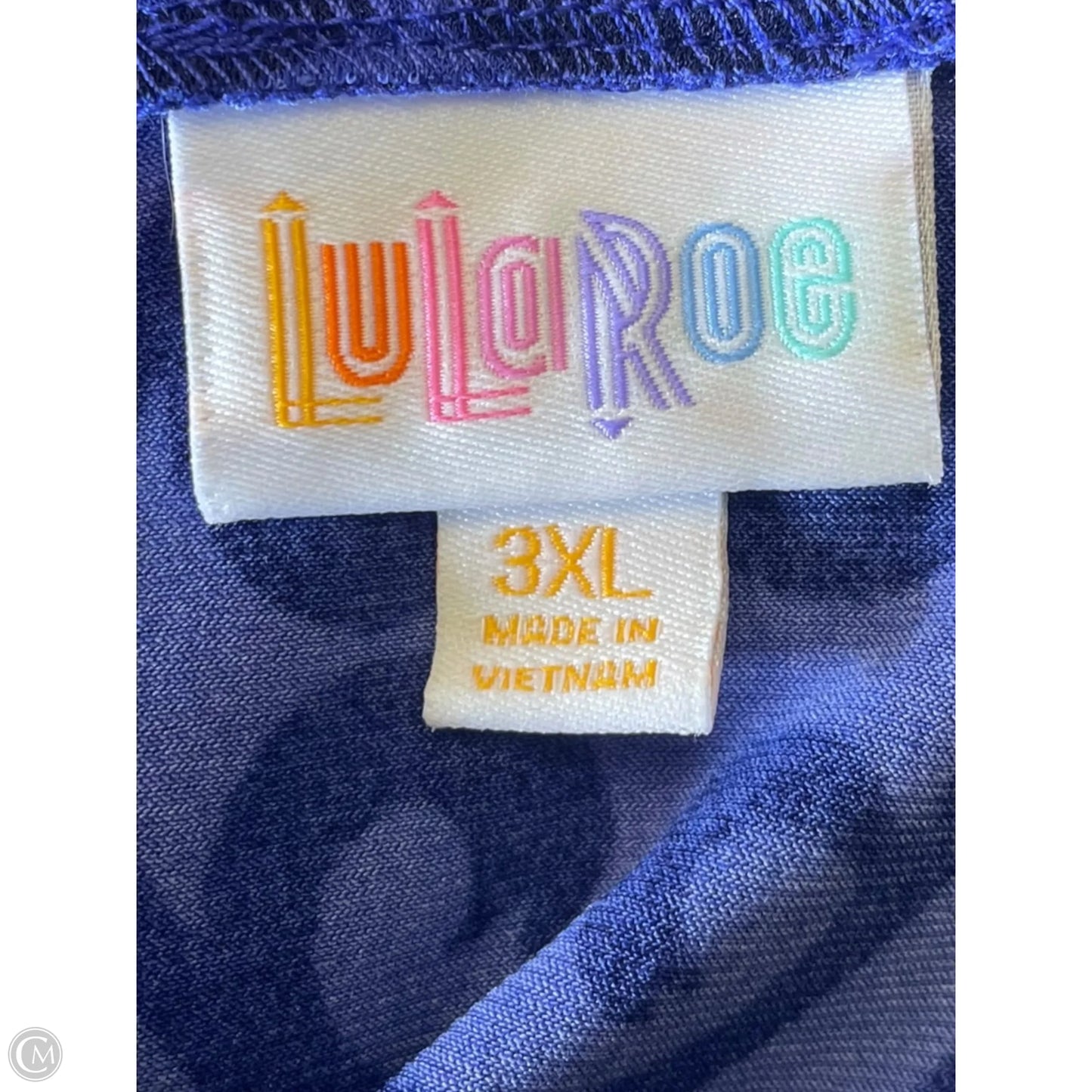 Skirt Midi By Lularoe In Blue, Size: 3x