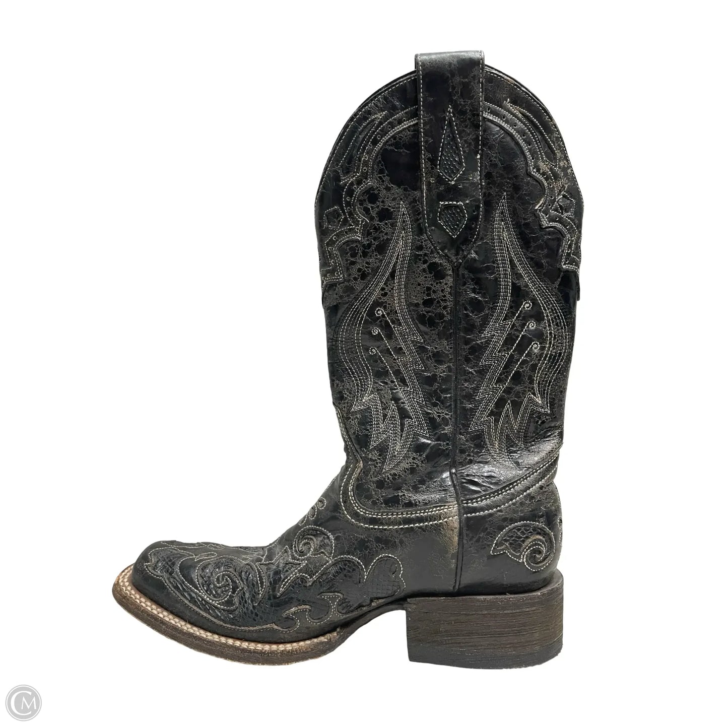 Boots Western By Corral In Black, Size: 6.5