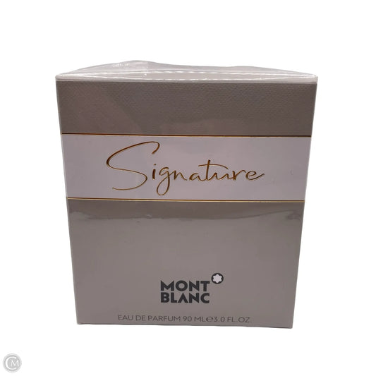 Fragrance Luxury Designer By Montblanc