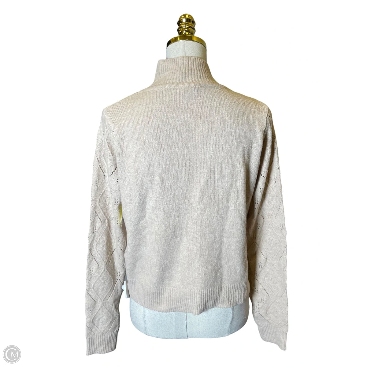 Sweater By Hem & Thread In Cream, Size: S