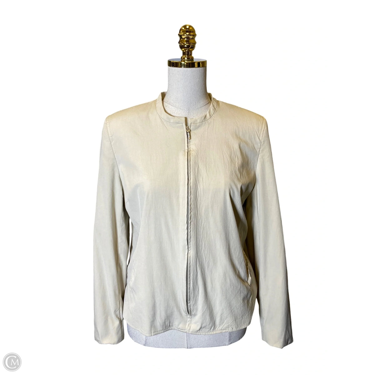 Jacket Other By Apostrophe In Cream, Size: 12