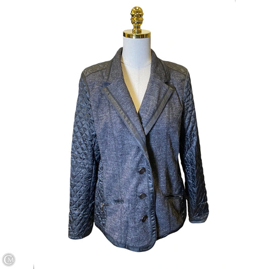 Jacket Other By Laura Ashley In Grey, Size: M
