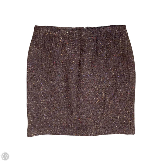 Skirt Mini & Short By Amanda Smith In Brown, Size: 8