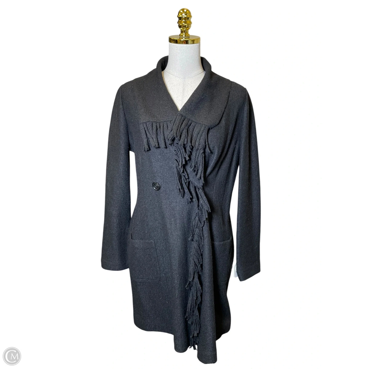 Jacket Other By Chicos In Black, Size: S