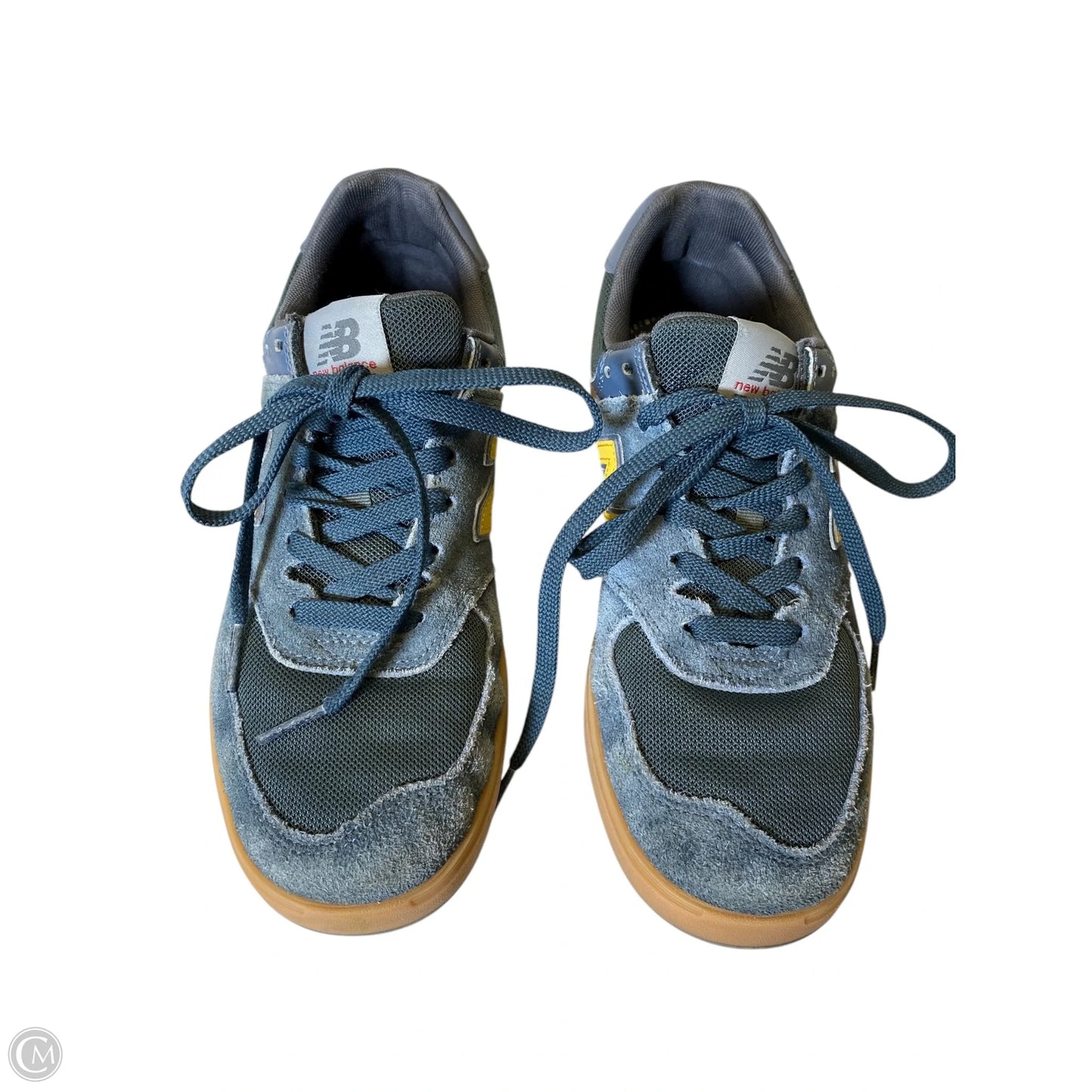 Shoes Athletic By New Balance In Blue & Yellow, Size: 9.5