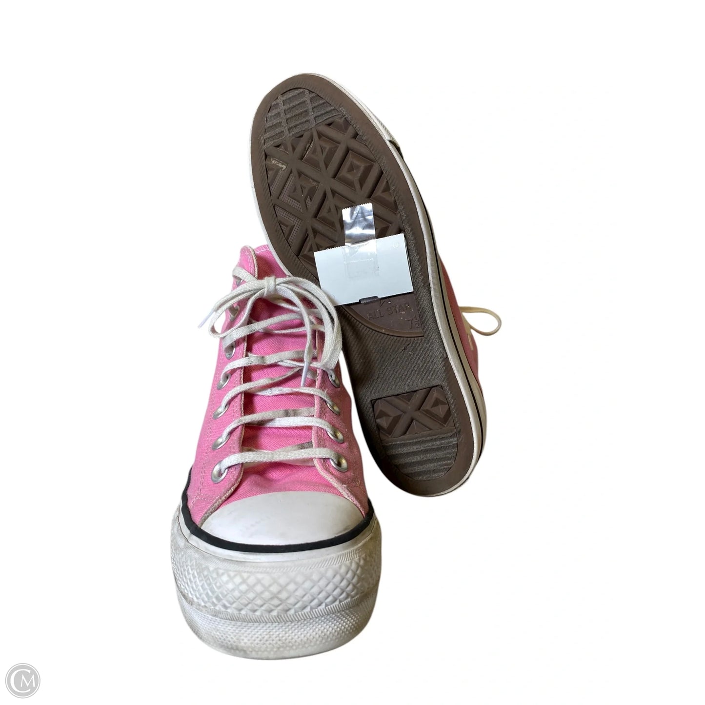 Shoes Sneakers By Converse In Pink, Size: 9.5