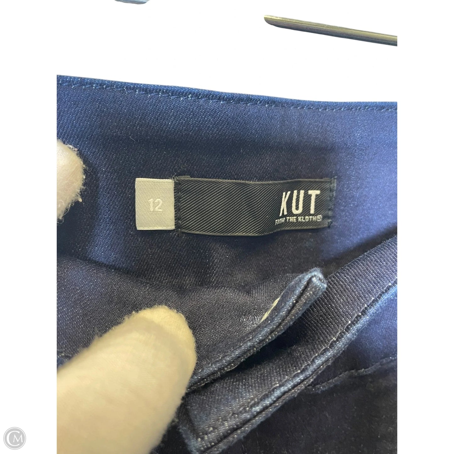 Jeans Flared By Kut In Blue, Size: 12