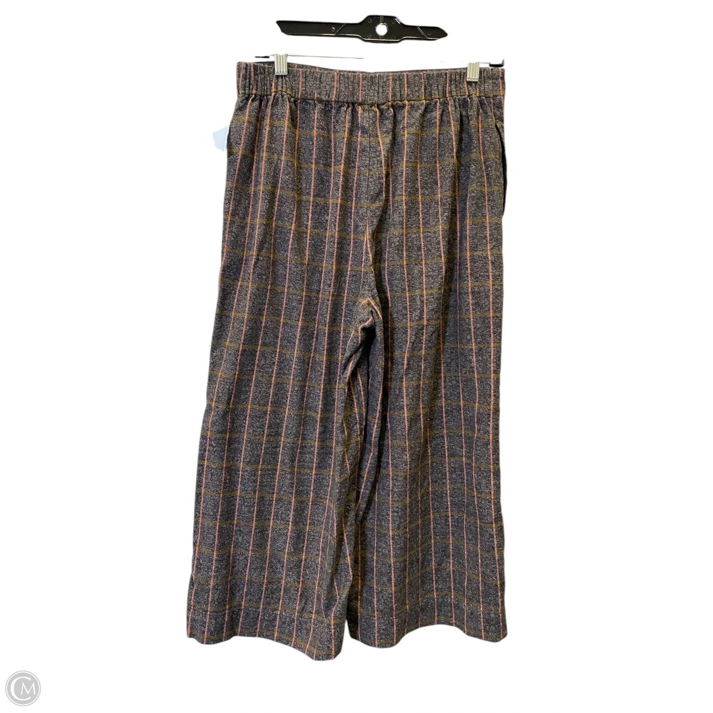 Pants Dress By Madewell In Plaid Pattern, Size: M