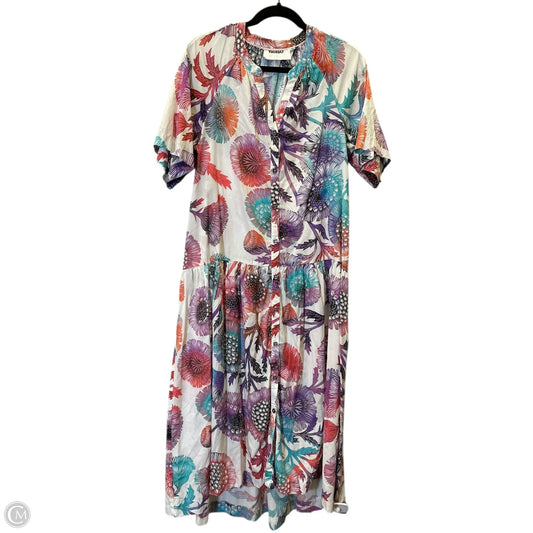 Dress Casual Maxi By Clothes Mentor In Multi-colored, Size: M