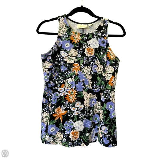Top Sleeveless By Maeve In Multi-colored, Size: S
