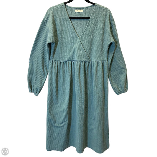 Dress Casual Midi By Madewell In Green, Size: S