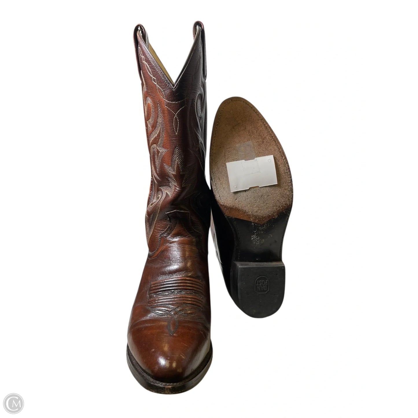 Boots Western By Dan Post In Brown, Size: 8