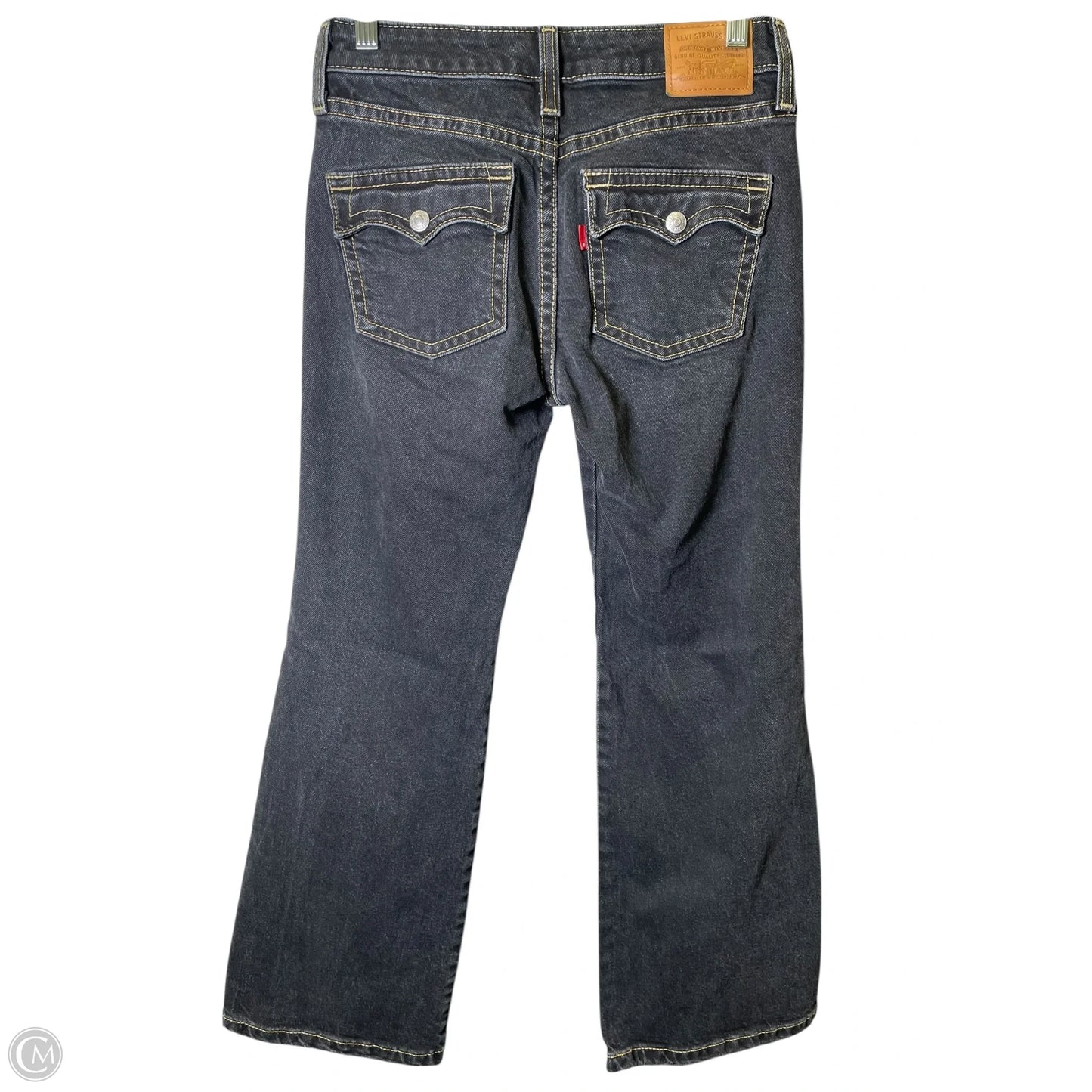 Jeans Boot Cut By Levis In Black, Size: 4