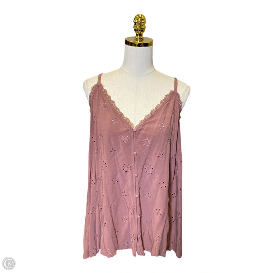Tank Top By Torrid In Pink, Size: 3x