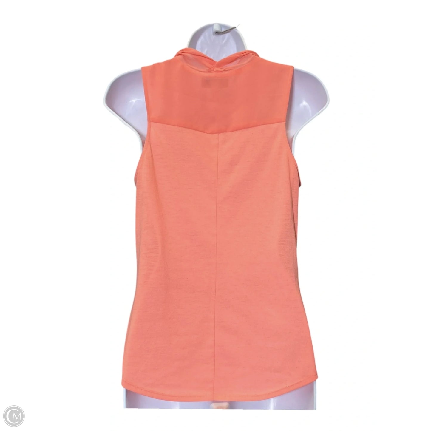 Blouse Designer By Vera Wang In Peach, Size: S