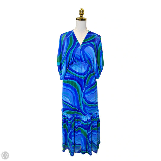 Dress Casual Maxi By Taylor In Multi-colored, Size: 4