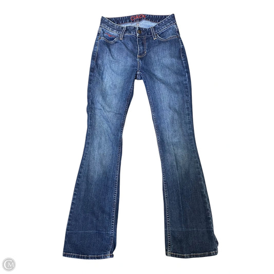 Jeans Boot Cut By Clothes Mentor In Blue Denim, Size: 0