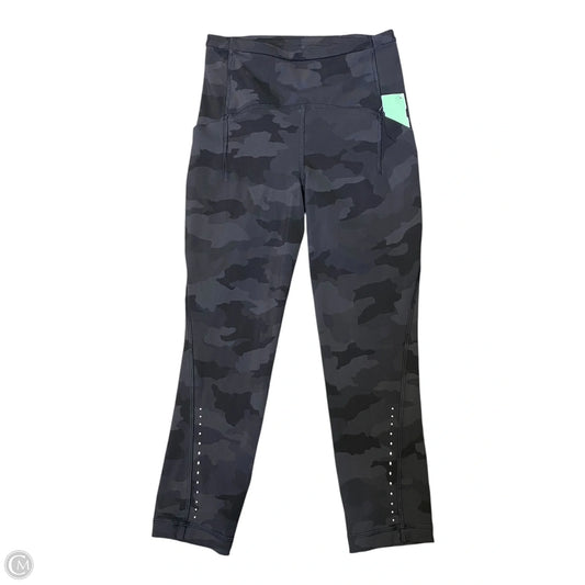 Athletic Leggings Capris By Lululemon In Camouflage Print, Size: 2