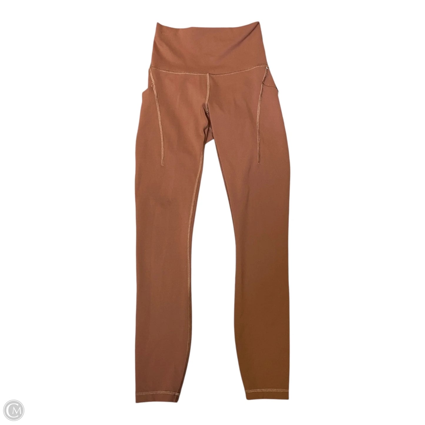 Athletic Leggings By Lululemon In Brown, Size: 2