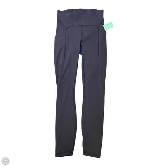 Athletic Leggings By Lululemon In Black, Size: 2