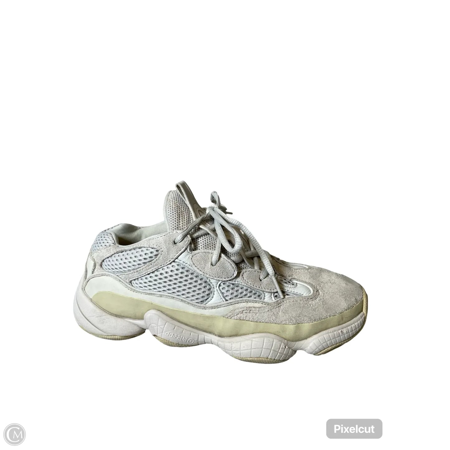 Shoes Luxury Designer By Yeezy In Cream, Size: 8