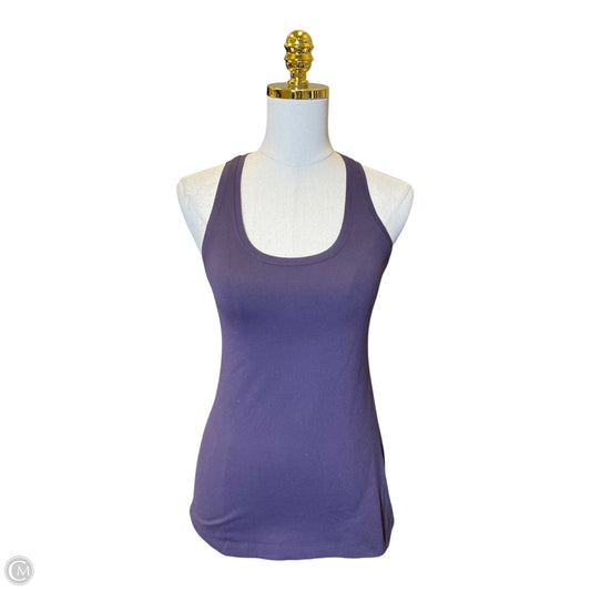 Athletic Tank Top By Lululemon In Purple, Size: S