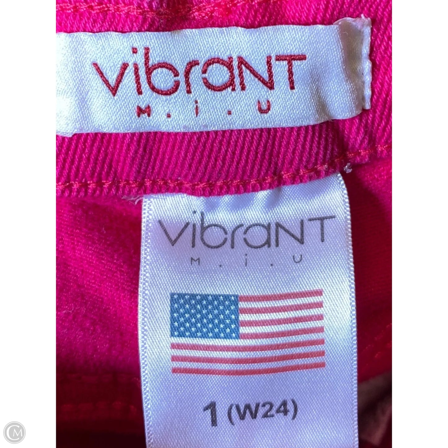 Jeans Wide Leg By Clothes Mentor In Pink Denim, Size: 0