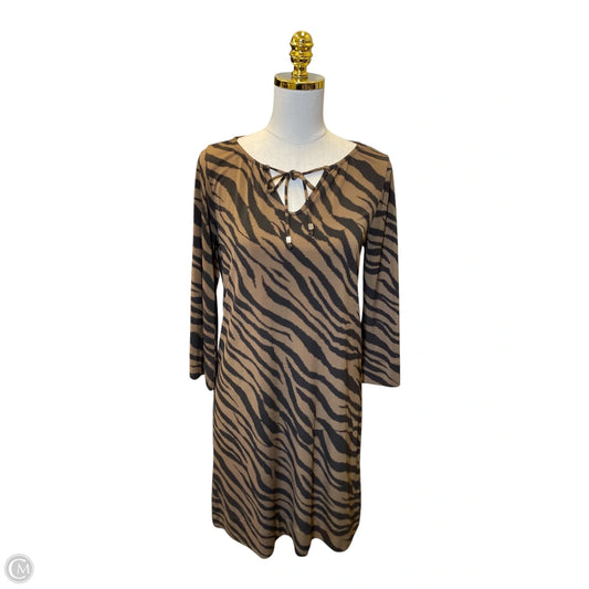 Dress Casual Short By Michael By Michael Kors In Animal Print, Size: M