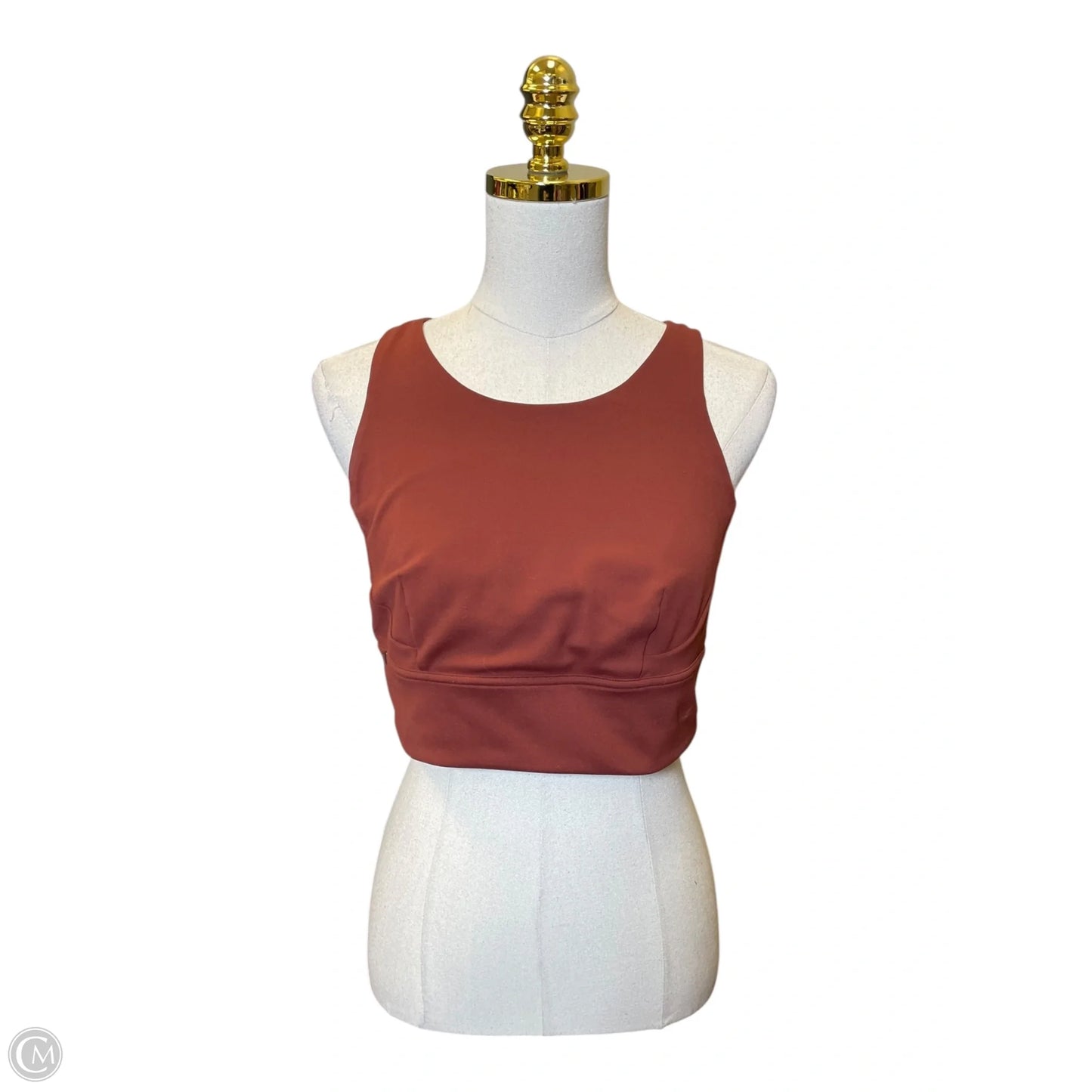 Athletic Bra By Lululemon In Brown, Size: 14