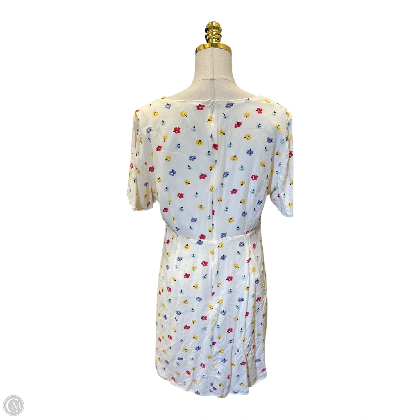 Dress Casual Short By Madewell In Floral Print, Size: 12
