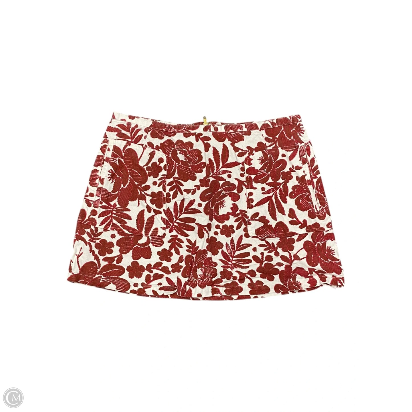Skirt Mini & Short By Topshop In Floral Print, Size: 12