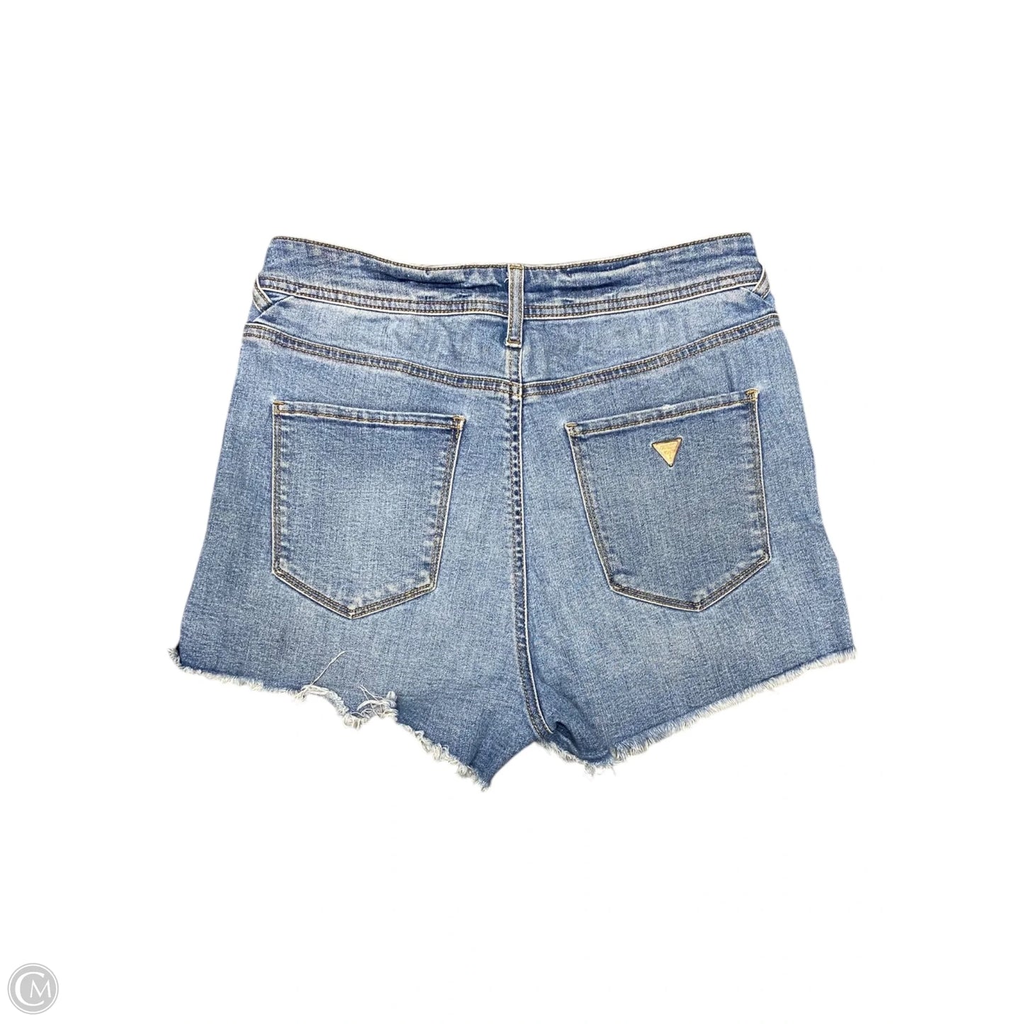 Shorts By Guess In Blue Denim, Size: 8