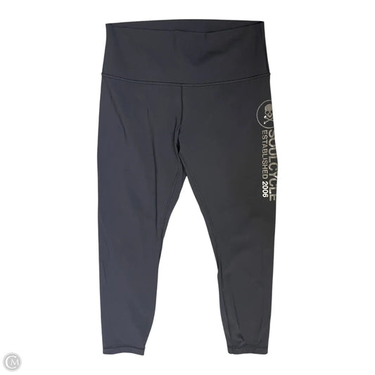 Athletic Leggings By Lululemon In Black, Size: M
