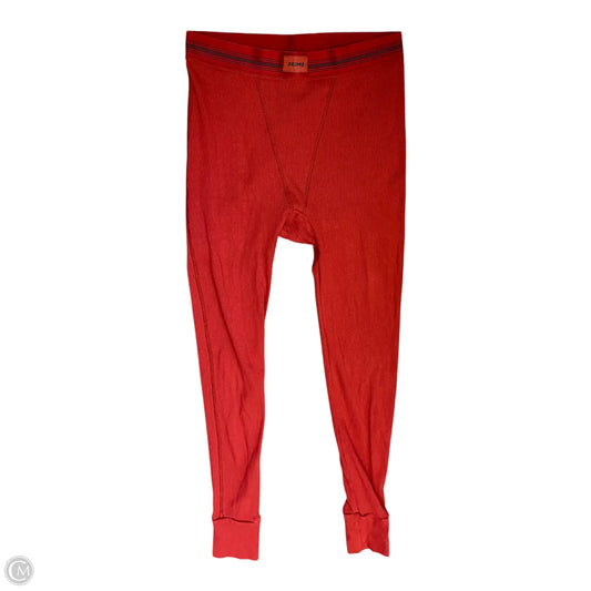 Athletic Leggings By Skims In Red, Size: S