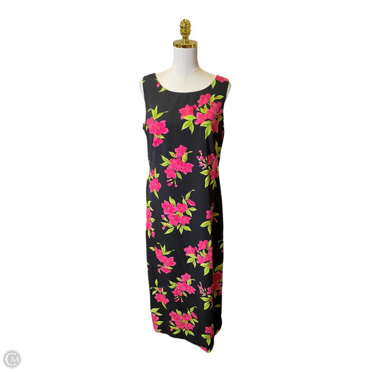 Dress Casual Maxi By Studio 1 In Floral Print, Size: 12