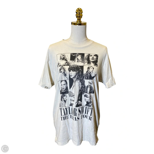 Top Short Sleeve By Clothes Mentor In White, Size: L