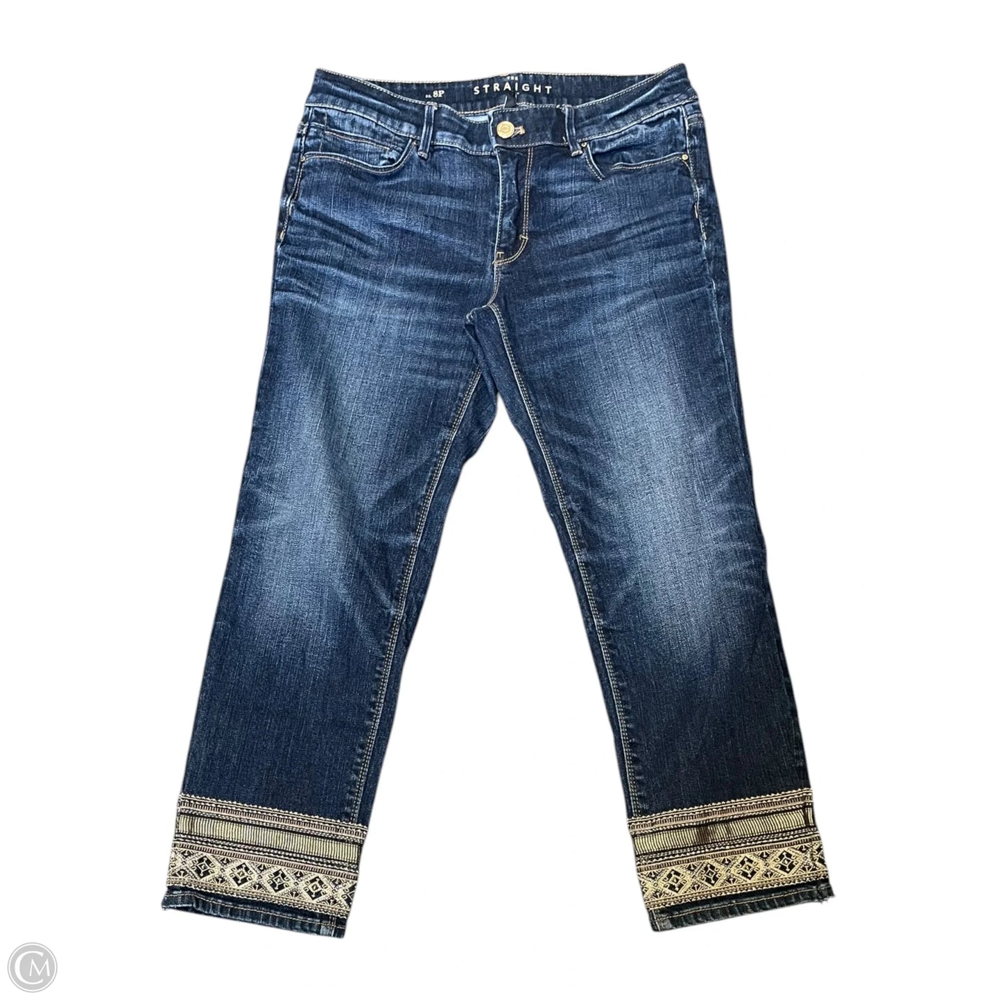 Jeans Straight By Clothes Mentor In Blue, Size: 8p