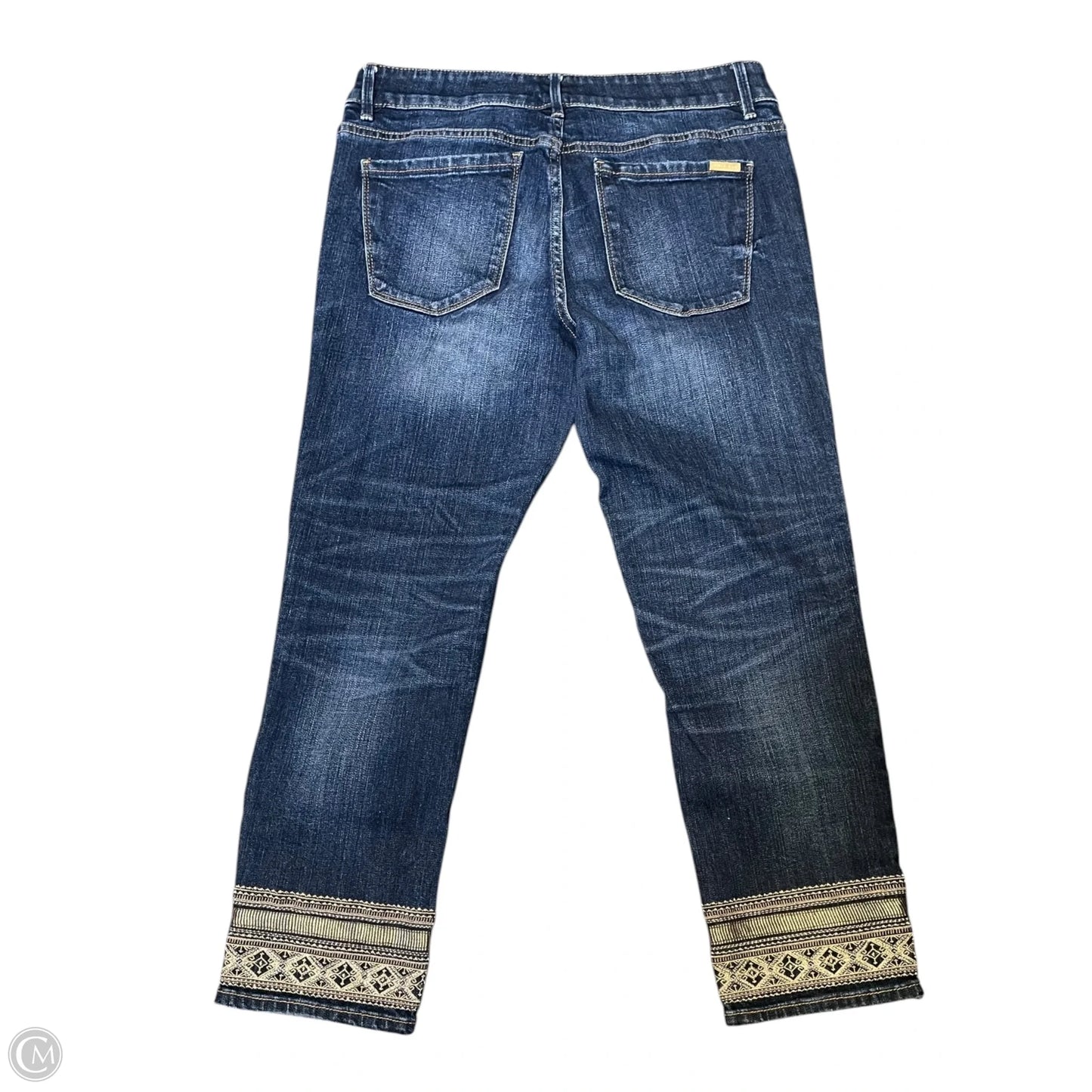 Jeans Straight By Clothes Mentor In Blue, Size: 8p