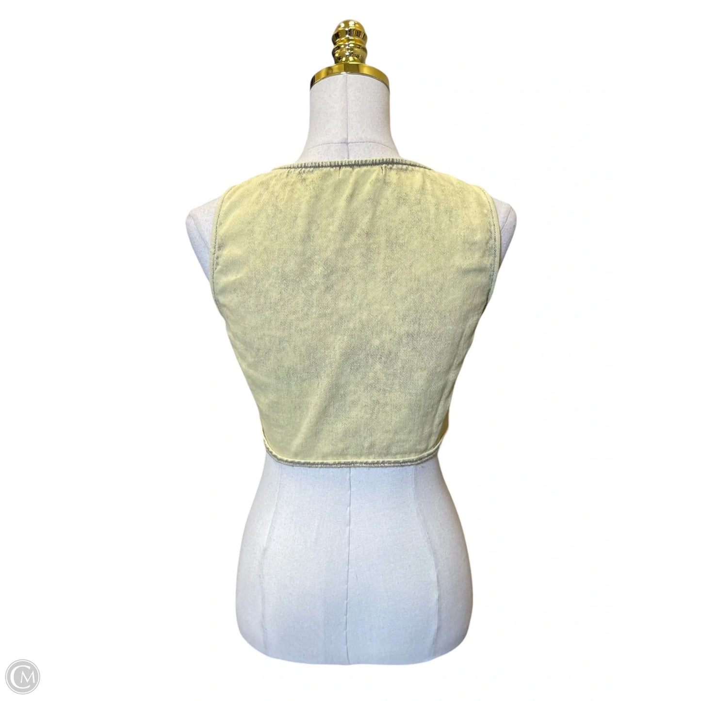 Vest Other By Fashion Nova In Yellow, Size: M