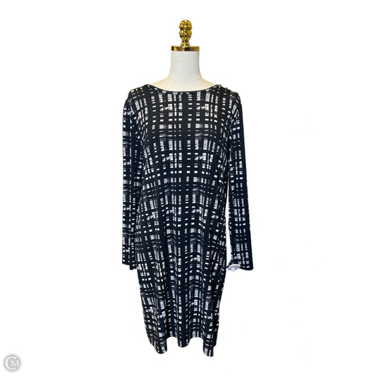 Dress Designer By Michael Kors In Black, Size: Xl