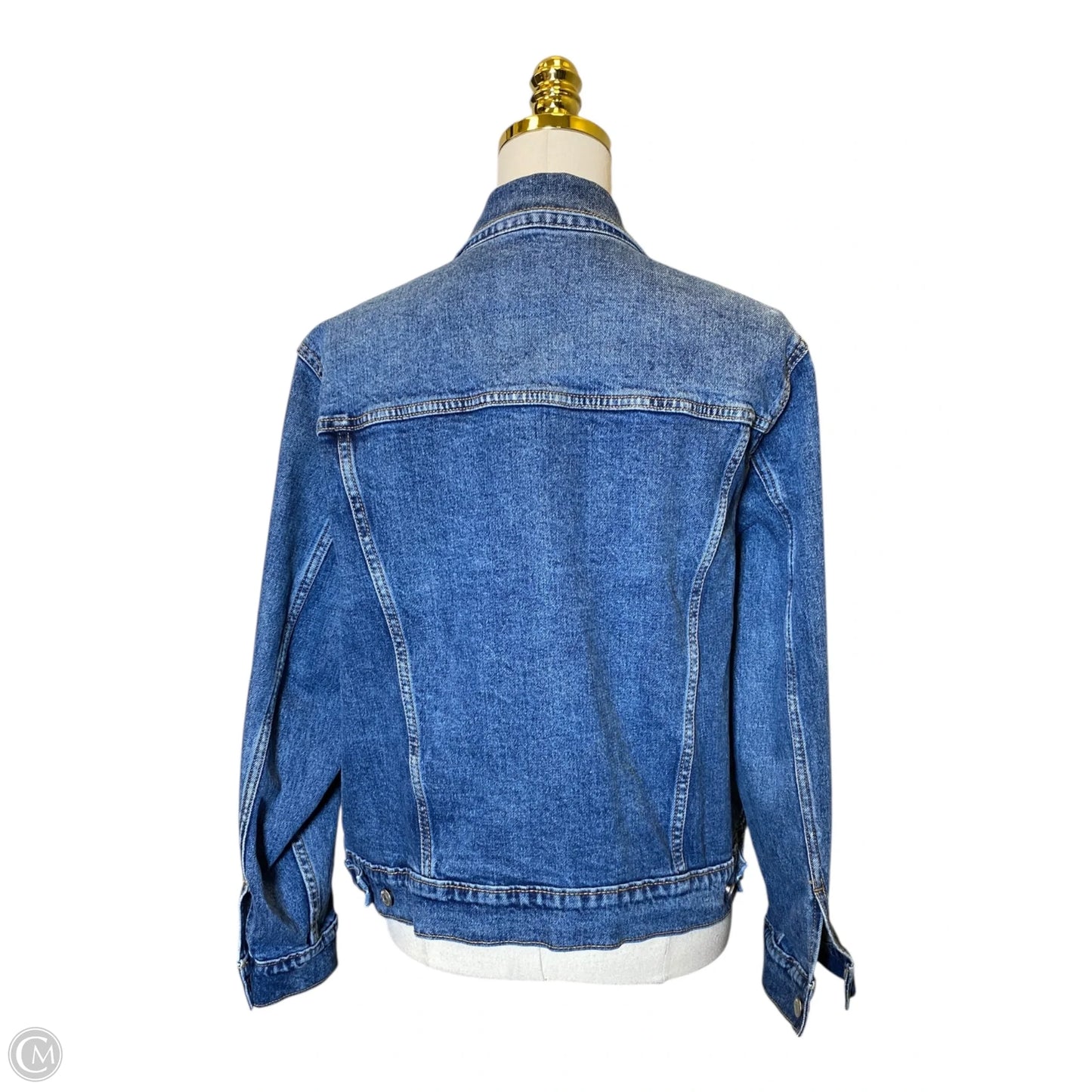 Jacket Denim By Old Navy In Blue, Size: Xl