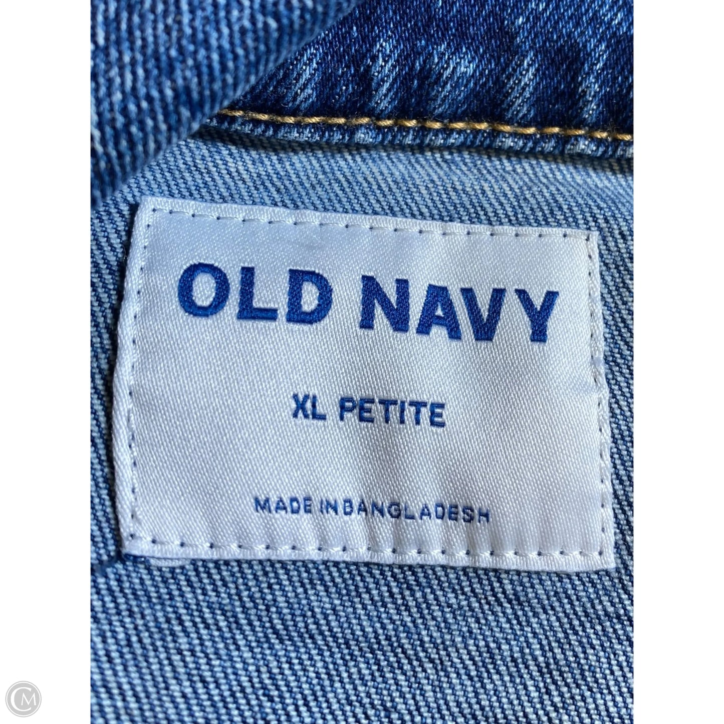 Jacket Denim By Old Navy In Blue, Size: Xl