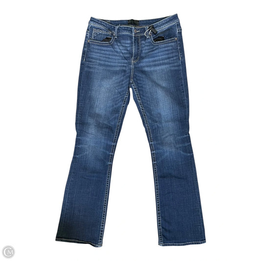 Jeans Boot Cut By Buckle Black In Blue, Size: 16