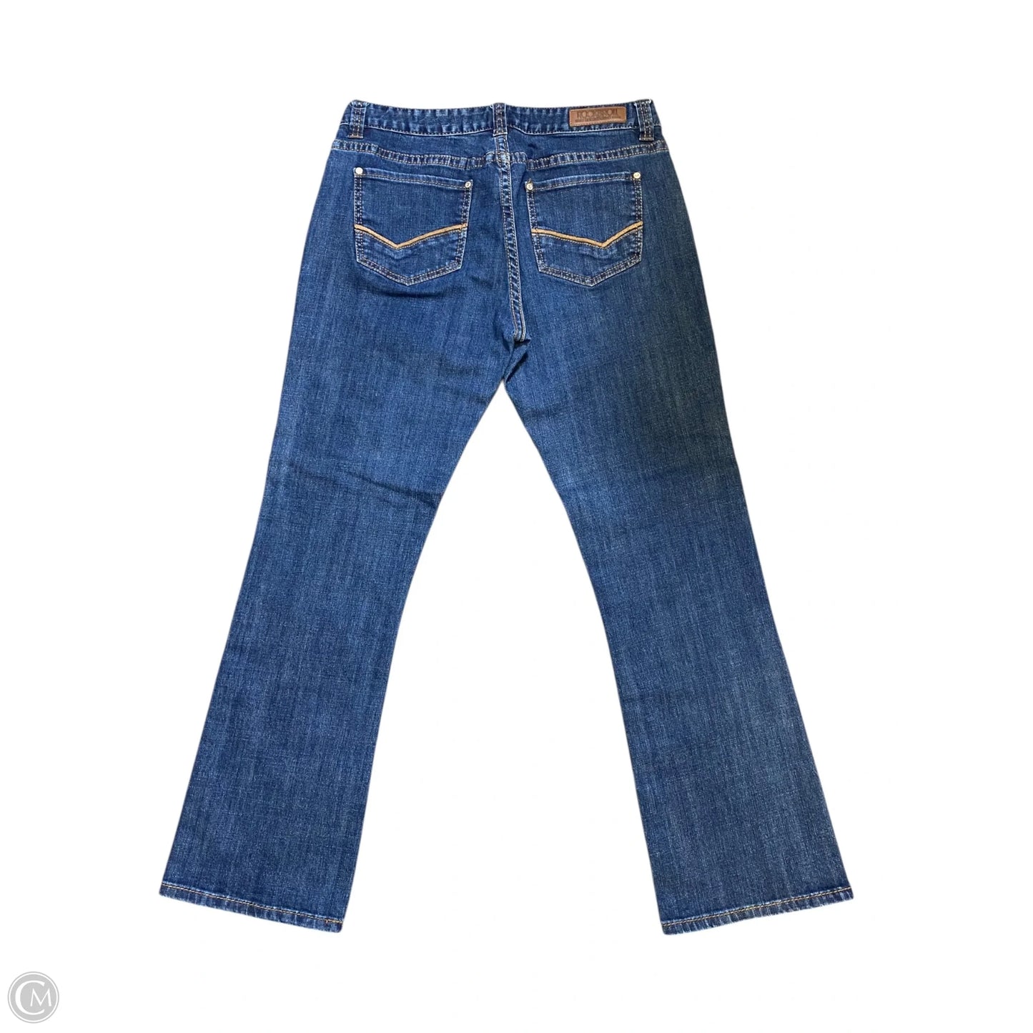 Jeans Boot Cut By Rock & Roll In Blue, Size: 10