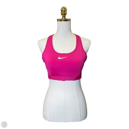 Athletic Bra By Nike In Pink, Size: L